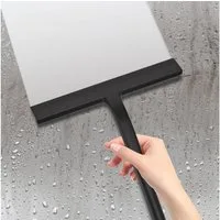 ibettertec Duschabzieher Duschabzieher Silikon 23 cm, rutschfest, für Glas, Spiegel & Fliesen, (Duschabzieher für Duschwand, Silikon Abzieher Dusche, mit integriertem Haken, Flitsche für Dusche, kein Bohren, für Glas, Spiegel, Fenster, Fliesen, 23 cm