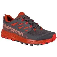 La Sportiva Trail-Laufschuhe Lycan II carbongrau/rot Herren Wanderschuh