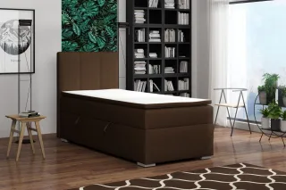 Boxspringbett Schlafzimmerbett SOPHIA MINI 90x200cm inkl.Bettkasten