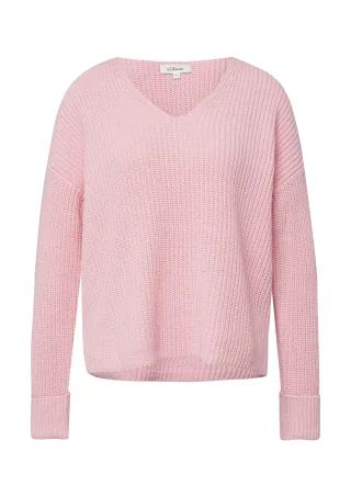 s.Oliver - Strickpullover pink - Gr. - 40