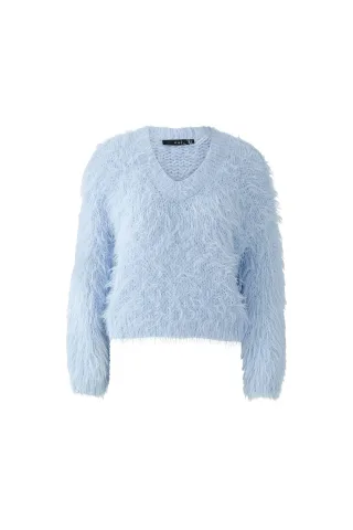 Oui - Pullover light blue - Gr. - 40