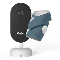 Owlet Baby Care DE Babyphone Videoüberwachung 2K-HD mit App & zertifiziertem Dream Sock® Sensor