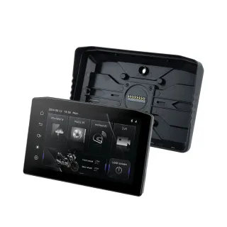 6.25" Wireless CarPlay Moto Android Auto Portable Digital Dashboard Anti Theft Removable Screen GPS Motorcycle Navigatio