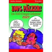 Wandkalender 100% PÄLZER! De 365-Daage-Kalender 2027