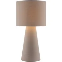 LeGer Home by Lena Gercke Tischleuchte Lienne, ohne Leuchtmittel, Höhe 45 cm, Ø 25 cm, E14, Textilschirm, Schnurzwischenschalter