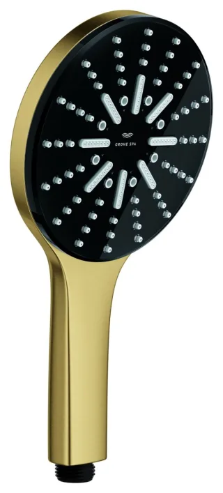 Grohe Handbrause Rainshower Aqua 101676 3 Strahlarten 8.4 l/min cool sunrise gb, 101676GN00 101676GN00