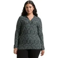 TOM TAILOR PLUS T-Shirt mit All-Over Print