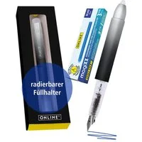 Online Pen Füller magiXX Radierbarer Füller, (2-tlg), mit radierbarer, blauer Tinte, inkl. 4 magiXX Patronen, Vorteilspack
