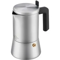 SILBERTHAL Espressokocher, 0.3l Kaffeekanne, italienisches Sicherheitsventil und Reduktionsscheibe