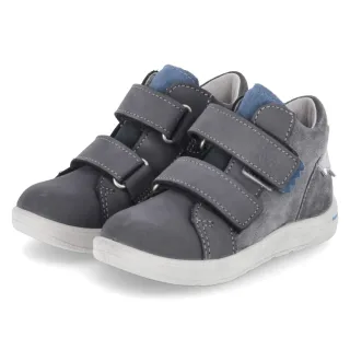 Pepino Halbschuhe KROKI - Gr. 21 - Grau - Rauleder