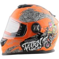 FunSport-Factory Motocrosshelm Mejia Kinder Integralhelm Motocross Helm Kinder Motorradhelm Offroad