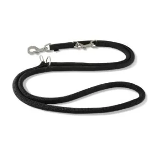 Wolters K2-Tauprogramm Führleine, Hundeleine schwarz 2 m, 9 mm