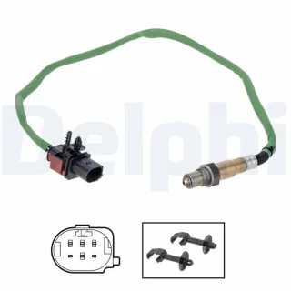 Delphi Lambdasonde vor Katalysator Ford Fiesta Kuga Tourneo Transit
