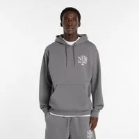 New Balance Kapuzensweatshirt mit Kordelzug, aus Baumwollmischung
