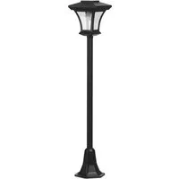IC Gardenstyle LED Außen-Stehlampe LED Solarlaterne 120 cm -2eer, Tageslichtsensor, LED fest integriert, Warmweiß, Set mit 2 Stück