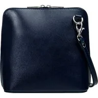Caspar Umhängetasche Kleine elegante Damen Umhängetasche - CLASSIC LINE - Modell No.804, leicht, robust & unempfindlich - 100% Echteder - Made in Italy