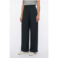 CECIL Stoffhose Loose Fit, Viskose, feine Struktur