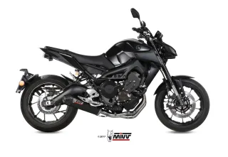 Sport Auspuff Komplettanlage MIVV Oval Carbon Yamaha MT-09 Bj.2013-2020 RN29/RN43 EURO-3/EURO-4 +ABE