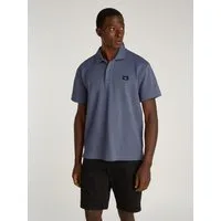 Calvin Klein Jeans Poloshirt WOVEN LABEL POLO Logodruck