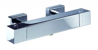 KAJA-Aquadrat Brause-Thermostatbatterie, chrom  34910-c