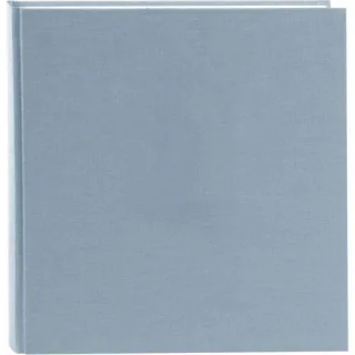 Goldbuch Summertime Trend2 30x31 60 weiße Seiten blau-grau 27607