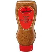 Händlmaier Saucen, Händlmaiers Hausmachersenf süß in der Squeeze Flasche Vegan 400ml