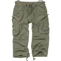 Brandit Stoffhose Brandit Herren Industry Vintage Cargo 3/4 Shorts (1-tlg)