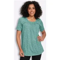 Sieh an! T-Shirt Longshirt Kurzarm