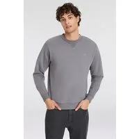 Replay Sweatshirt mit V-Einsatz am Halsausschnitt