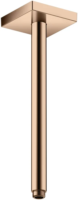 Hansgrohe Decken-Anschlussstück Axor DN15 300mm eckig, polished red gold, 26438300 26438300