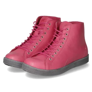 Andrea Conti Schnürstiefeletten - Gr. 37 - Pink - Glattleder