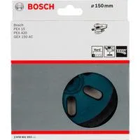 Schleifteller hart, Ø 150mm schwarz
