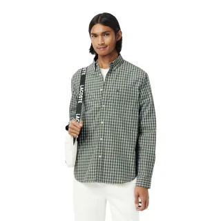 Lacoste - Hemd für Herren, Popelin, Regulär (Khaki)