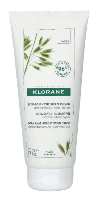 Klorane Ultra-Gentle Conditioner With Oat Milk.