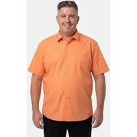 Men Plus Kurzarmhemd Businesshemd Halbarm EasyCare Kentkragen