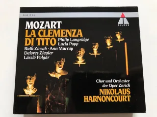 Mozart: La Clemenza di Tito (Gesamtaufnahme) (ital.) (Aufnahme Zürich 1993)