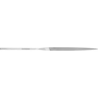 PFERD TOOLS Präzisions-Nadelfeile Flachspitz, runde Kante 160mm Schweizer Hieb 2, mittel-fein - 12515083
