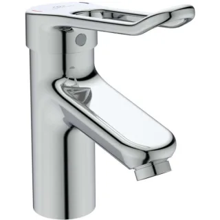 Ideal Standard CeraPlus 2 Waschtischarmatur BC096AA,chrom, ohne Ablaufgarnitur, mit Bügelhebel