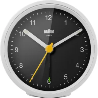 Braun BC 12 WB Quarzwecker weiß