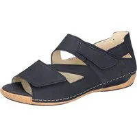 Waldläufer HELIETT Sandale, Keilsandalette, Sommerschuh, Komfortschuh, Klettverschlüsse, H-Weite