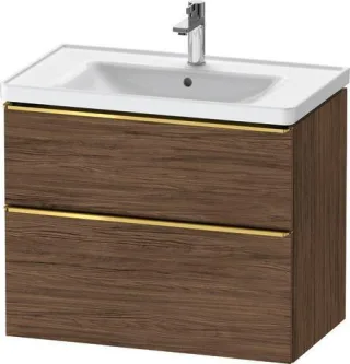Duravit D-Neo Waschtischunterbau wandhängend Nussbaum dunkel Matt 784x452x625 mm - DE4355034210000 DE4355034210000