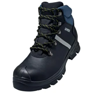 uvex 2 construction Sicherheitsschuh Stiefel S3, schwarz/blau schwarz/blau 39 - 6512139