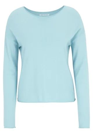 Betty & Co - Strickpullover pastel turquoise - Gr. - 44