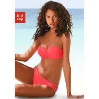 Buffalo Bügel-Bandeau-Bikini trendiger Look, mit abnehmbaren Trägern, mit geflochtenen Details