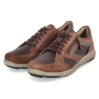 Josef Seibel Halbschuhe ENRICO 37  Braun - Gr. 40 -  Leder und Textil