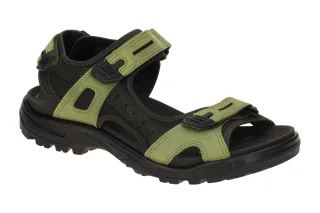 Ecco 06956461153 Yucatan Sandale in Gr?n - acorn/peat, Herren Wander Sandaletten