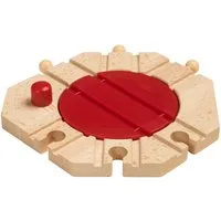 BRIO® Spielzeugeisenbahn-Kreuzung BRIO® WORLD, Mechanische Drehscheibe
