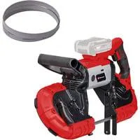 Power X-Change Akku-Bandsäge TE-MB 18/127 Li-Solo, 18Volt rot/schwarz, ohne Akku und Ladegerät