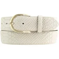 BELTINGER Ledergürtel Damen-Gürtel mit Pythonprägung 4 cm - Leder-Gürtel für Damen 40mm Schl (1-St)