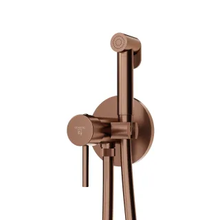 Steinberg Serie 100 Bidet Unterputz - Einhebelmischer, Kupfer gebürstet 100 1350 BC